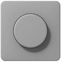 Лицевая панель Jung CD500 для светорегулятора поворотного серый картинка